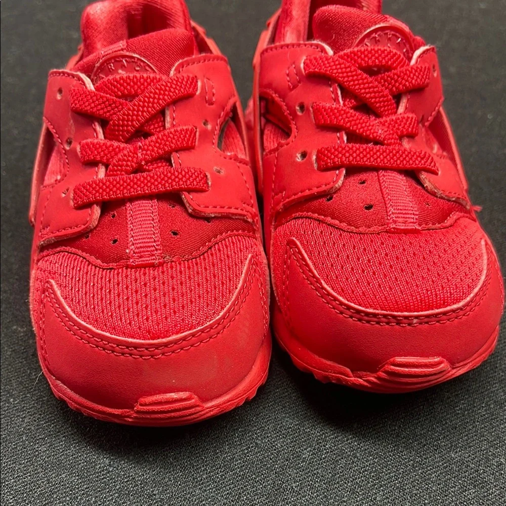 Nike Red Sneakers Chunky Design